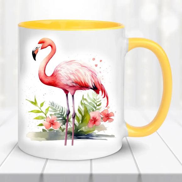 Állatos bögre - Flamingó