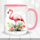 Állatos bögre - Flamingó-7