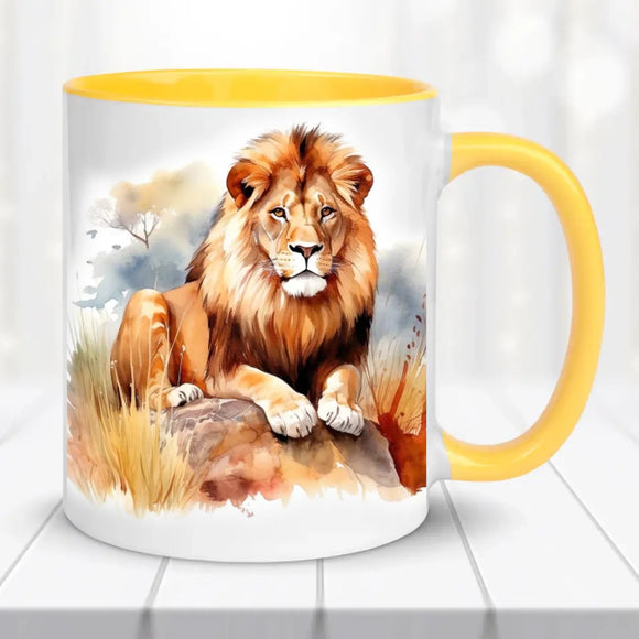 Állatos bögre - Oroszlán