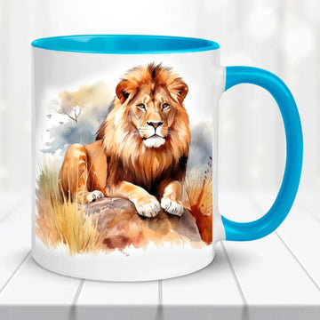 Állatos bögre - Oroszlán