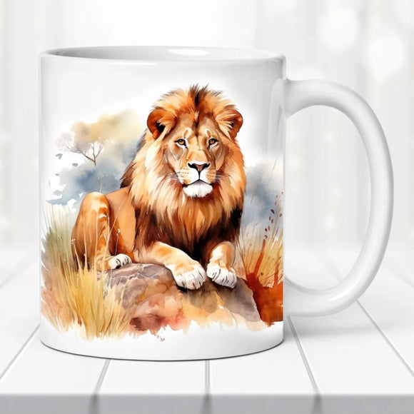 Állatos bögre - Oroszlán