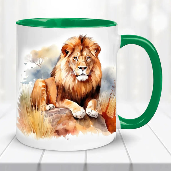 Állatos bögre - Oroszlán