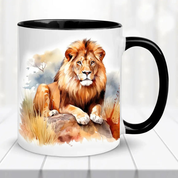 Állatos bögre - Oroszlán