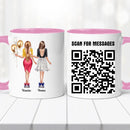 Barátnős bögre – egyedi QR kóddal-5