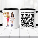 Barátnős bögre – egyedi QR kóddal-6