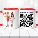 Barátnős bögre – egyedi QR kóddal-8