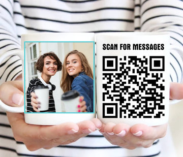 Fényképes bögre – egyedi QR kóddal - 0