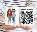 Szerelmes bögre - személyre szabott QR kóddal-2
