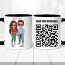 Szerelmes bögre - személyre szabott QR kóddal-6