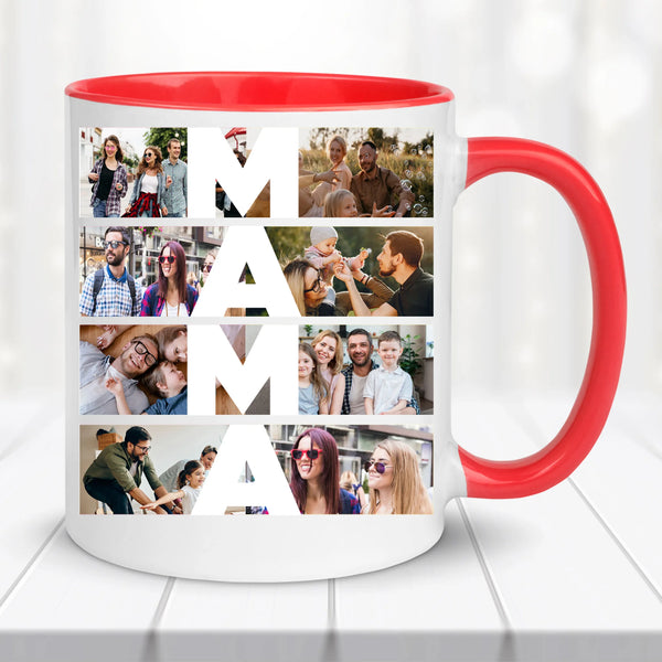 Fényképes bögre – MAMA felirattal