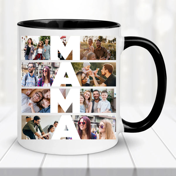 Fényképes bögre – MAMA felirattal