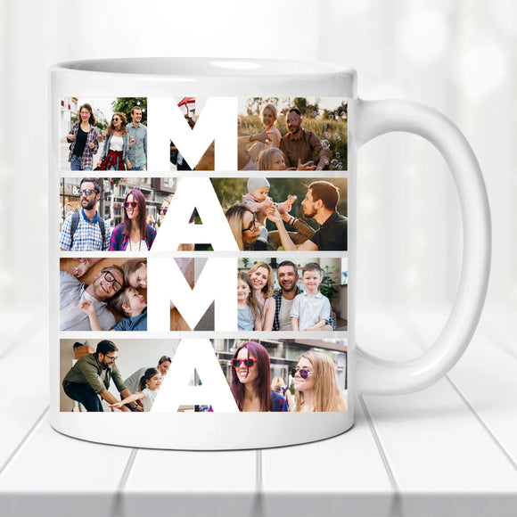 Fényképes bögre – MAMA felirattal
