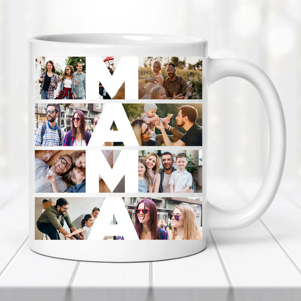 Fényképes bögre – MAMA felirattal