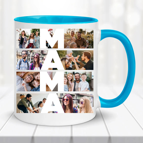 Fényképes bögre – MAMA felirattal