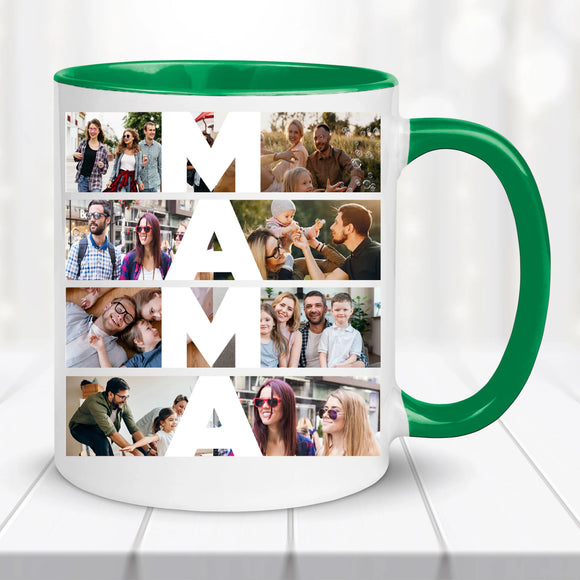 Fényképes bögre – MAMA felirattal