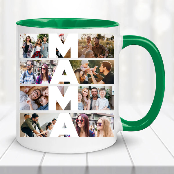 Fényképes bögre – MAMA felirattal