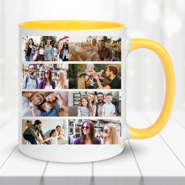 Fényképes bögre – 8 fényképpel