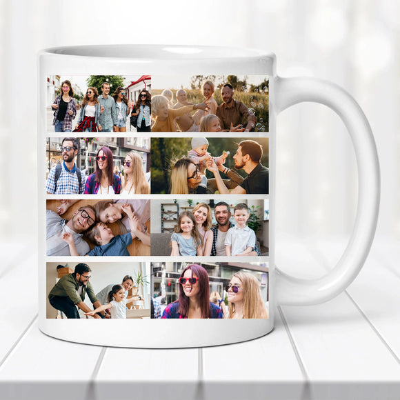 Fényképes bögre – 8 fényképpel