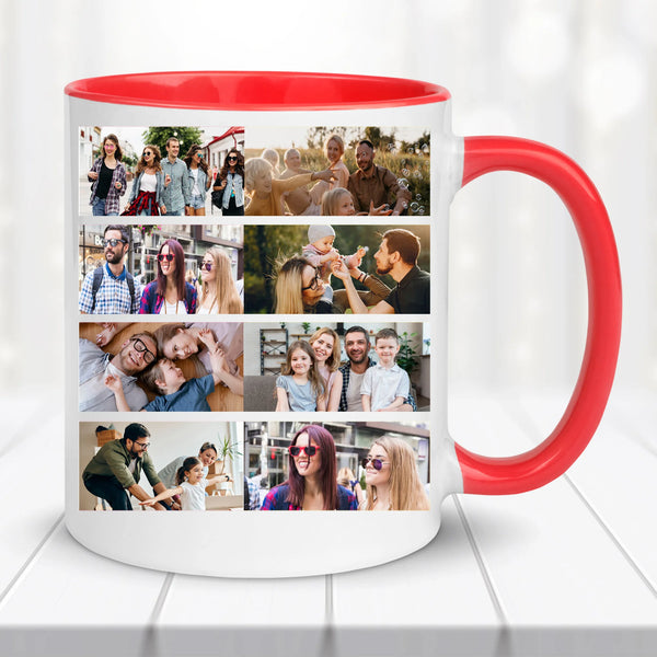 Fényképes bögre – 8 fényképpel