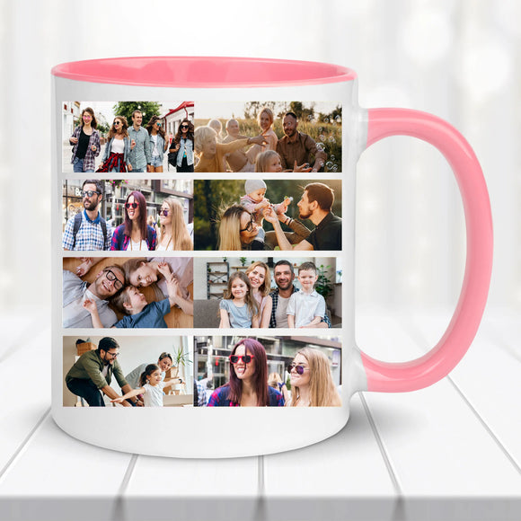 Fényképes bögre – 8 fényképpel