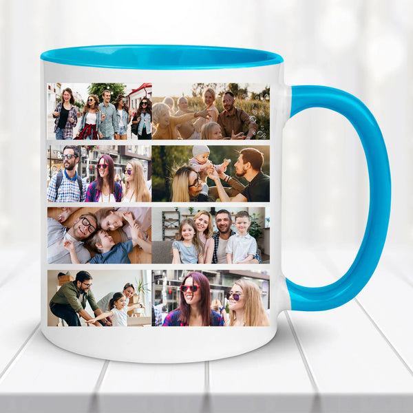 Fényképes bögre – 8 fényképpel