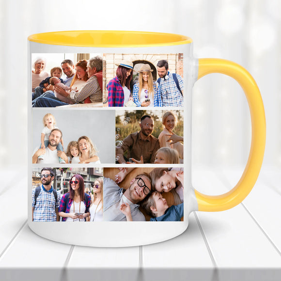 Fényképes bögre – 6 fényképpel