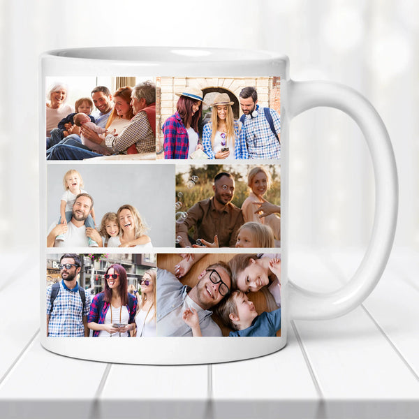 Fényképes bögre – 6 fényképpel