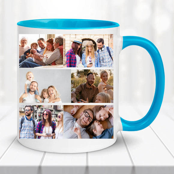 Fényképes bögre – 6 fényképpel