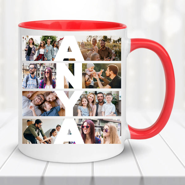 Fényképes bögre – ANYA felirattal