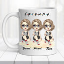 Barátnős bögre - saját idézettel-3