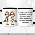 Barátnős bögre - saját idézettel
