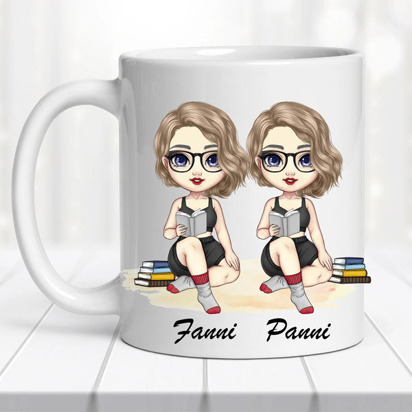 Barátnős bögre - saját idézettel