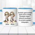 Barátnős bögre - saját idézettel