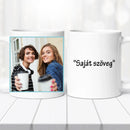 A véletlen munkatárssá tett minket... - saját szöveges, fényképes bögre-1