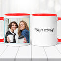 A véletlen munkatárssá tett minket... - saját szöveges, fényképes bögre