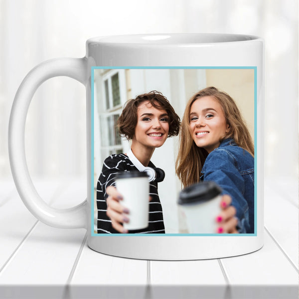 A véletlen munkatárssá tett minket... - saját szöveges, fényképes bögre