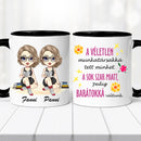 Barátnős bögre – „A véletlen munkatárssá tett minket…” felirattal-3