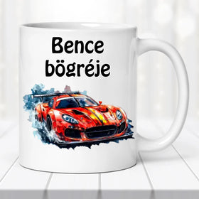 Autós bre – saját névvel és választható képpel - 0