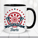 Darts bögre – egyedi felirattal-1