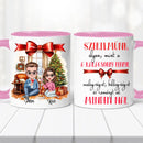 Páros karácsonyi bögre – egyedi névvel-4