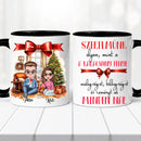 Páros karácsonyi bögre – egyedi névvel-6