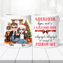 Karácsonyi bögre – egyedi dizájn-2