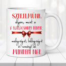 Karácsonyi bögre – egyedi dizájn-3