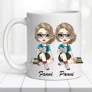 Barátnős bögre - saját idézettel-3