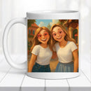 AI fényképes barátnős bögre – Mese ihlette saját képpel-4