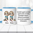 Barátnős bögre - saját idézettel-7