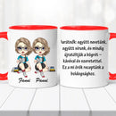 Barátnős bögre - saját idézettel-8