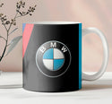 Autós bögre – sportos BMW stílus, egyedi szöveggel